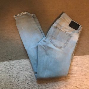 PacSun Distressed Whitewash Jeans